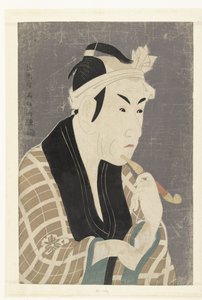 Ritratto busto di Matsumoto Koshiro IV