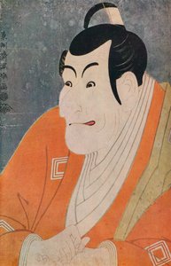 Attore Kabuki Ichikawa Ebizo nella commedia Le redini colorate di una moglie amorevole, 1794