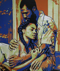 Abbraccio tenero da Tosin Oyeniyi