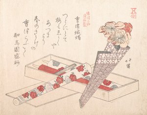Candele di Aizu, XIX secolo da Totoya Hokkei
