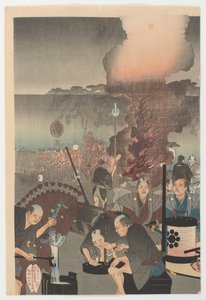 Chiyoda, 1897 da Toyohara Chikanobu