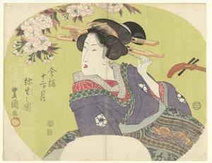 Cortigiana e shamisen