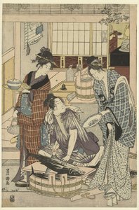 Venditore di pesce da Toyokuni (II) , Utagawa