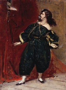 Maschera del Bersagliere, di Tranquillo Cremona (1837-1878) da Tranquillo Cremona