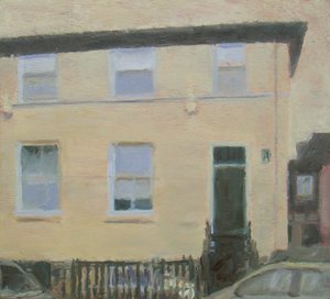 Un posto dove vivere 1, 2010 (olio su compensato) da Trevor Burgess