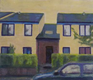 Un posto dove vivere 38, 2012 (olio su compensato)