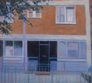Un posto dove vivere 5, 2010 (olio su compensato)