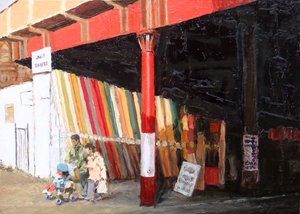 Tappeti, 2008 (olio su tavola)