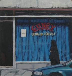Guney, 2005 (olio su tavola)