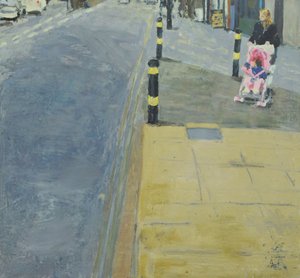 Pittura di strada, 2018 (olio su tela)