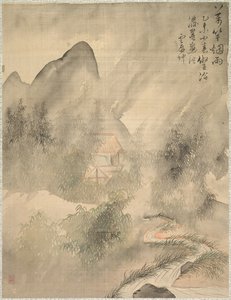 Diecimila bambù nella nebbia e nella pioggia da Tsubaki Chinzan