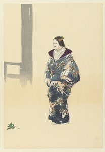Attore nel dramma No Tomonaga da Tsukioka Kogyo