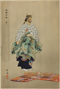 Aoi no Ue, dalla serie "One Hundred No Dramas (Nogaku hyakuban)". da Tsukioka Kogyo
