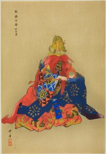 Chikubushima, dalla serie "One Hundred No Dramas (Nogaku hyakuban)". da Tsukioka Kogyo