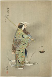 Michimori, dalla serie "One Hundred No Dramas (Nogaku hyakuban) da Tsukioka Kogyo