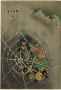 Tsuchi-gumo, dalla serie "One Hundred No Dramas (Nogaku hyakuban) da Tsukioka Kogyo