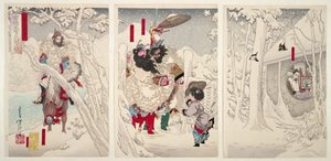 Gentoku visita Komei nella neve, da 