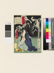 La donna Shizunome Ohyaku da Tsukioka Yoshitoshi