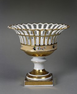 Cestino per frutta, c. 1826-1838 da Tucker China Factory
