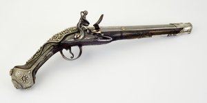 Pistola a pietra focaia da Turkish School