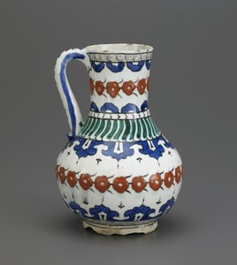 Brocca, Iznik, dinastia ottomana, XVI-XVII secolo