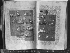 Il Suleymanname o Vita di Suleyman, la flotta del Sultano