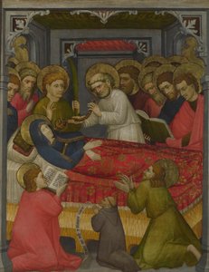 La Morte della Vergine, c.1425 da Tyrolese