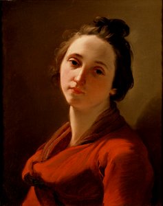 Testa di una giovane donna da Ubaldo Gandolfi