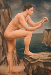 Studio per giovane donna al mare da Ubaldo Oppi