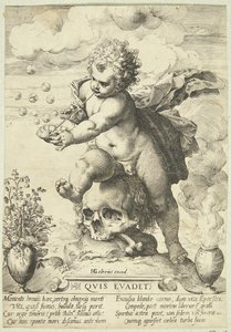 Allegoria sulla fugacità della vita ("Quis Evadet?") da Ubekendt