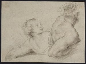 Studio di figura, dalla "Storia di Maria de