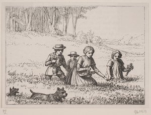Illustrazione per "Nel Prato", poesia di Christian Richardt
