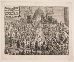 "Mensa Ducalis". Il Banchetto del Duca Christian Albrecht dopo l