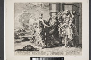 La fuga di Lot e della sua famiglia da Sodoma da Ubekendt