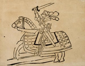 Cavaliere del torneo da Ubekendt 1400 1600