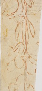 Ornamento vegetale (frammento) da Ubekendt KKSgb7383