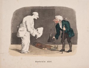Arlecchino morto da Ubekendt Ubekendt