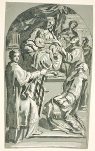 Sacra Conversazione con i Santi Lorenzo e Antonio di Padova