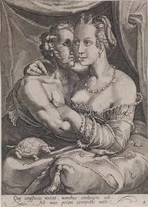 Tocco da Ubekendt efter Jan Saenredam efter Hendrick Goltzius