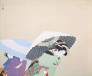 Grandi fiocchi di neve da Uemura Shoen