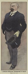 Principe Konrad di Hohenlohe-Schillingsfürst, Governatore Austriaco di Trieste