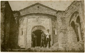 Abbey of San Pietro al Monte, Civate, Lombardy, Italy, photograph by Ugo Monneret de Villard, circa 1910