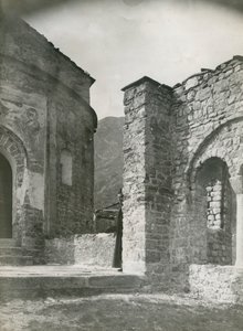 Abbey of San Pietro al Monte, Civate, Lombardy, Italy, photograph by Ugo Monneret de Villard, circa 1910