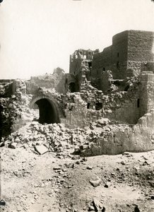 Grande torrione (qasr) del Monastero di San Simeone, Assuan, Egitto, fotografia di Ugo Monneret de Villard