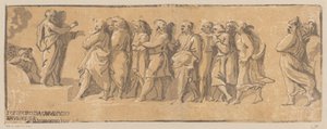 Pietro predica a Gerusalemme da Ugo da Carpi