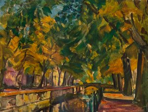 Canale a Potsdam, c1926 da Ulrich Hubner