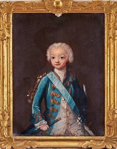 Ritratto del principe ereditario Gustavo III di Svezia da Ulrika Fredrika Pasch