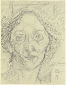 Testa di donna da Umberto Boccioni