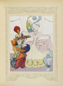 Abbiamo riempito bacini, servito frutta e vasetti di marmellata, illustrazione da 