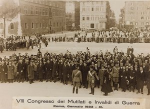 "VIII Congresso dei Mutilati e Invalidi di Guerra - Roma, gennaio 1933 - 11" da Umberto Palleschi